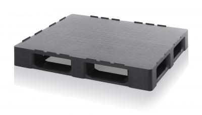 Antistatic ESD Pallets with closed cover 120 x 100 x 15,2 cm (L x W x H) - 666 ESD H 12105